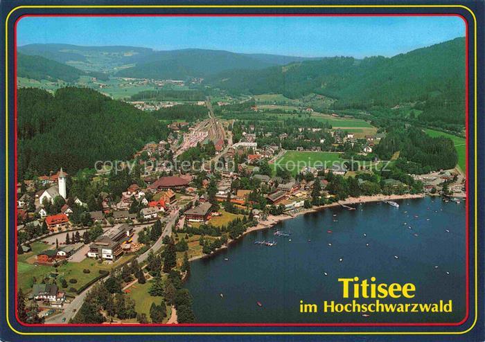 TITISEE Schwarzwald BW Fliegeraufnahme