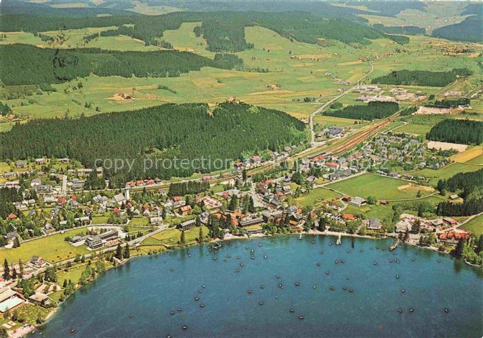 TITISEE Schwarzwald BW Fliegeraufnahme