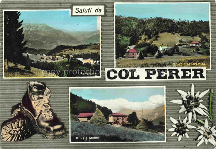 Col Perer Fonzaso Belluno Veneto IT Panorama Scorcio panoramico Rifugio Alpino