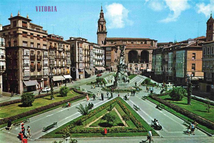 Vitoria  Pais Vasco ES Plaza de la Virgen Blanca