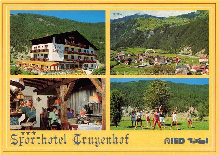 Ried Tirol AT Sporthotel Truyenhof Gastraum Panorama Gymnstik