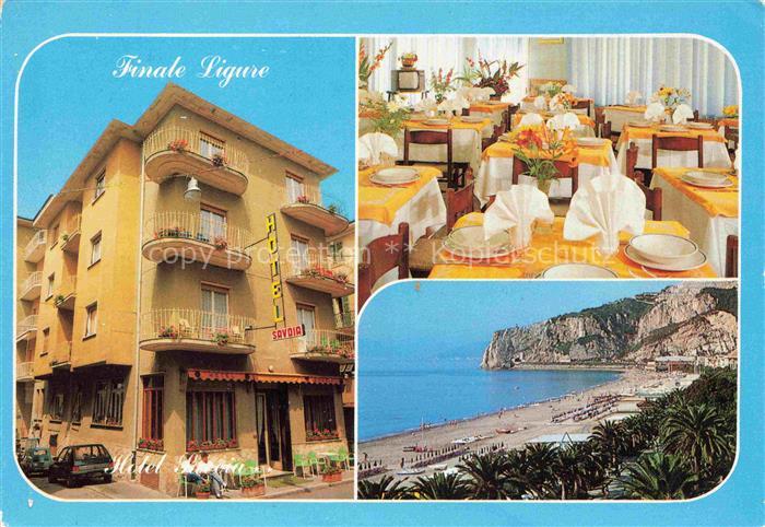 FINALE LIGURE IT Hotel Savoia Restaurant Steilkueste