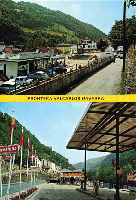 Valcarlos Navarra ES Estacion Bar La Paloma Gasolinera y venta espanola