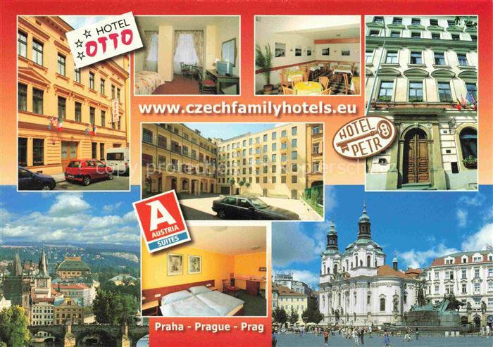 PRAHA Prag Prahy Prague Hotel Otto Hotel Petr Teilansichten