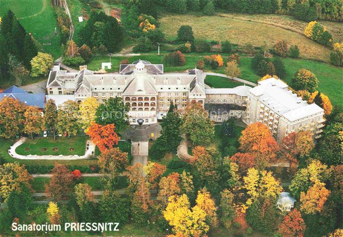 Jesenik Jeseniky Freiwaldau CZ Lazensky lecebny dum Priessnitz Fliegeraufnahme