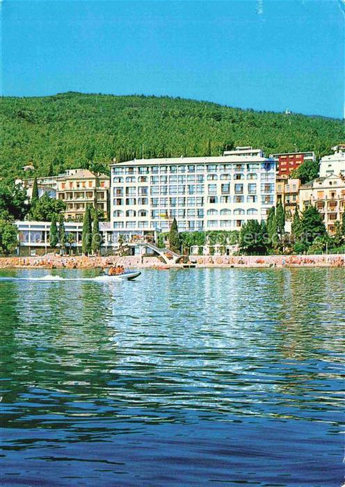 OPATIJA Abbazia Croatia Hotels Strandpartie