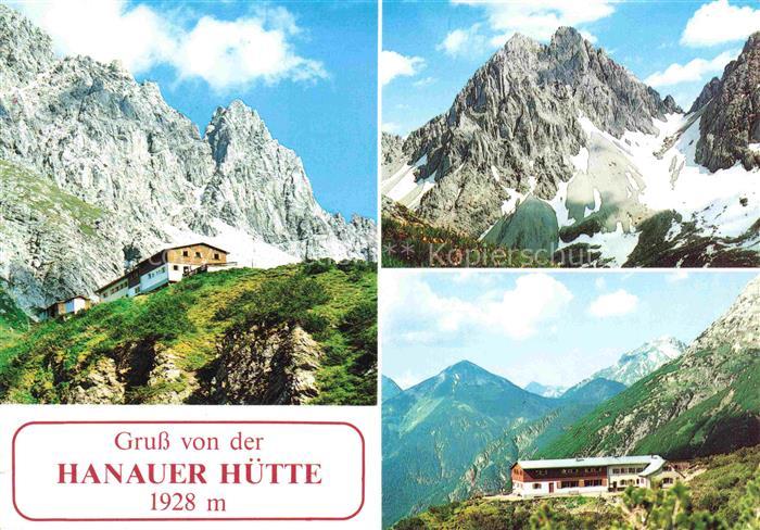 Hanauerhuette 1928m Bschlabs Lechtaler Alpen Reutte Tirol AT Teilansichten