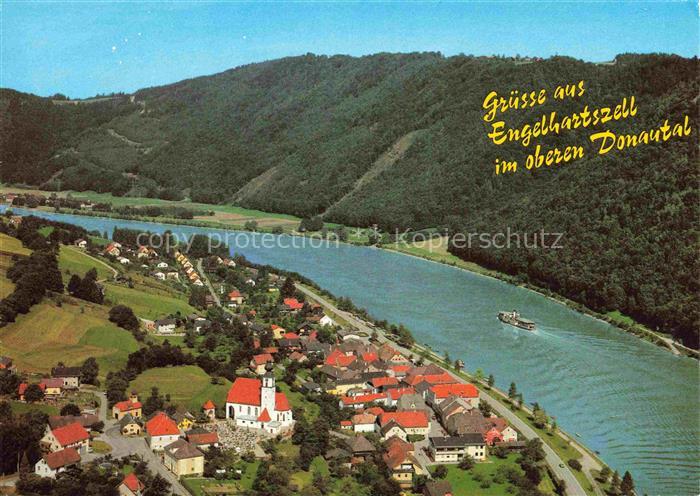 Engelhartszell Donau Oberoesterreich AT Pfarrkirche Mariae Himmelfahrt Fliegerau