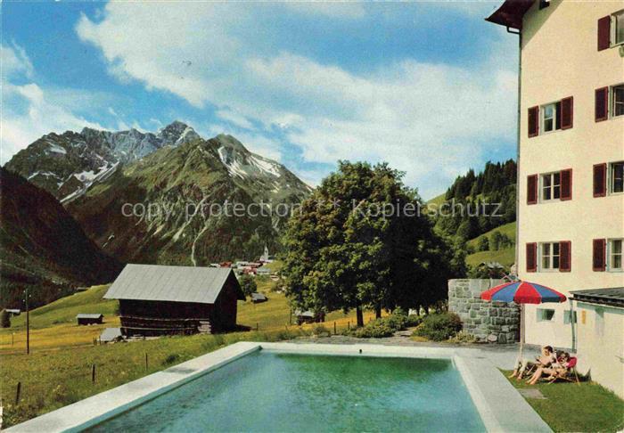 MITTELBERG  Kleinwalsertal AT Alpenhaus Walsertal Schwimmbad
