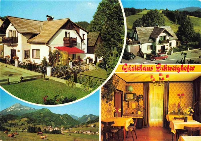 Wienerbruck Annaberg Niederoesterreich AT Gaestehaus Schweighofer Panorama Gasts