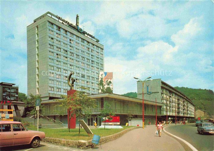 USTI NAD LABEM Aussig CZ Interhotel Bohemia v Hmcifske ulici