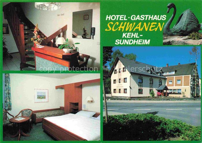 Sundheim Hotel Gathaus Schwanen Treppenaufgang Zimmer