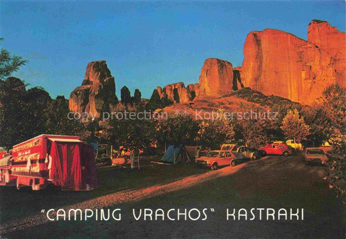 Kastraki Meteora Meteore Monastero Metamorphoris Greece Camping Vrachos