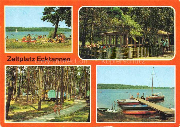 Waren Mueritz Zeltplatz Ecktannen Strand Restaurant Bootssteg