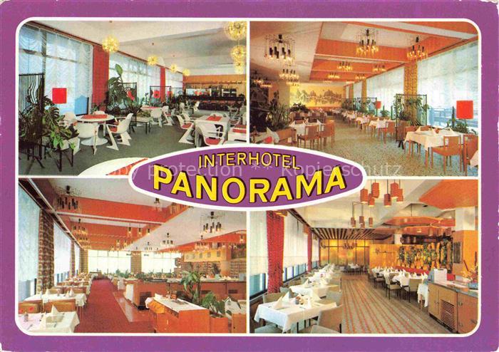 Oberhof  Thueringen Interhotel Panorama Klubbar Restaurant Rennsteig Restaurant