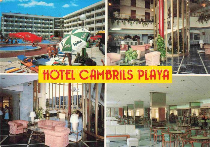 Cambrils Costa Dorada Tarragona ES Hotel Cambrils Playa Foyer Speisesaal Pool