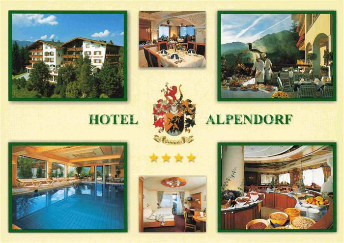 Sankt Johann Pongau AT Hotel Alpendorf Gastraeume Hallenbad Terrasse