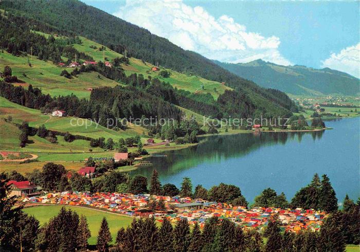 Buehl Alpsee Immenstadt Allgaeu Bucher's Campingplatz Panorama