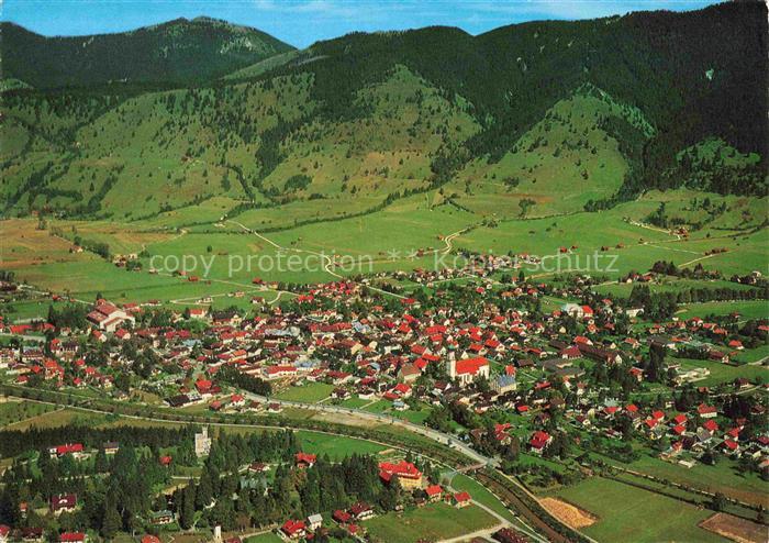 OBERAMMERGAU Bayern Blick vom Kofel