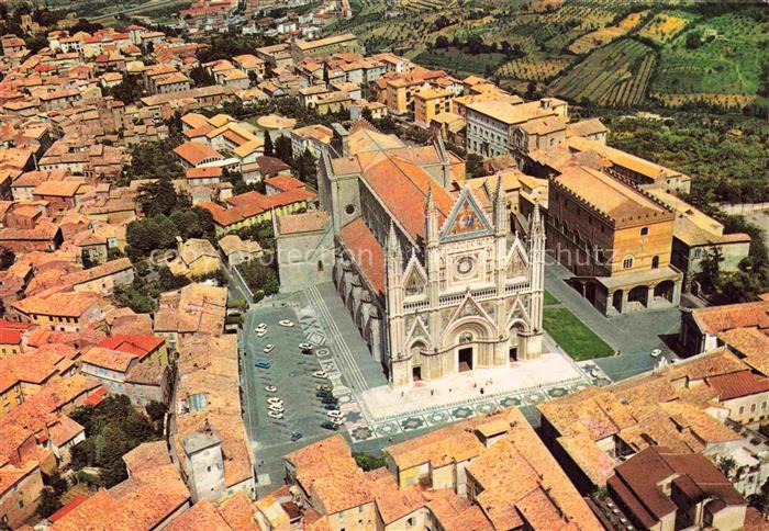 Orvieto Terni Umbria IT Panorama dall'aereo