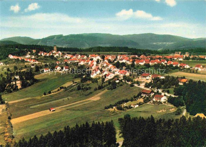 Dobel  Schwarzwald Fliegeraufnahme