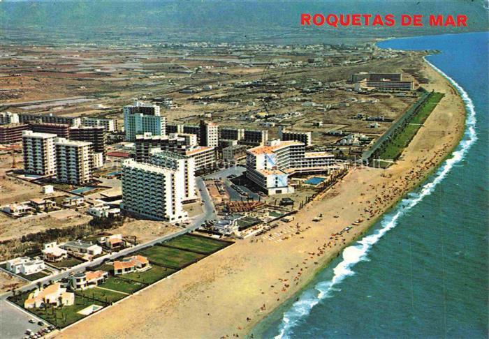 Roquetas de Mar Costa de Almeria ES Fliegeraufnahme