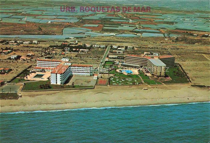 Roquetas de Mar Costa de Almeria ES Fliegeraufnahme
