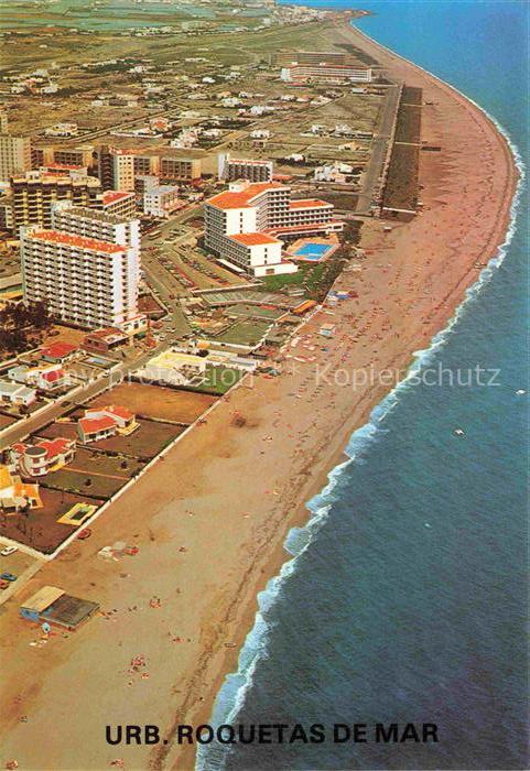 Roquetas de Mar Costa de Almeria ES Fliegeraufnahme