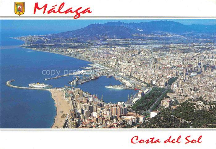 MALAGA Andalucia ES Costa del Sol Fliegeraufnahme