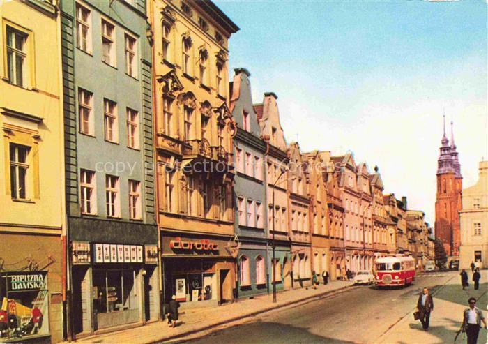 OPOLE  Oppeln Oberschlesien PL Fragment Rynku