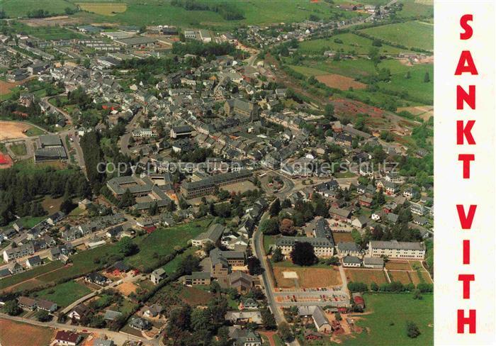 St-Vith Belgie Fliegeraufnahme