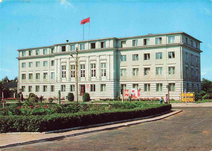 Belchatow Belchental LODZ Litzmannstadt PL Siedziba Komitetu Miejskiego PZPR i U