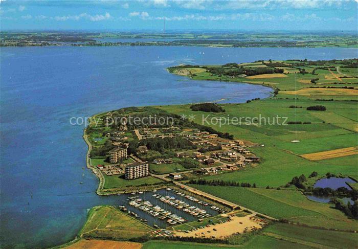 Gluecksburg  Ostseebad Flensburg Schleswig-Holstein Yachthafen Schausende Fliege