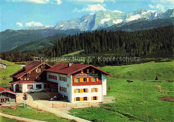 Winklmoosalm 1167m Winkelmoosalm Reit im Winkl Bayern Alpengasthof Augustiner mi