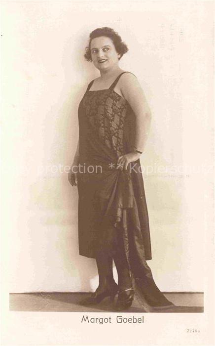 Show  SchauspielerIN Actor Acteur Actrice Attore Attrice-- Margot Goebel