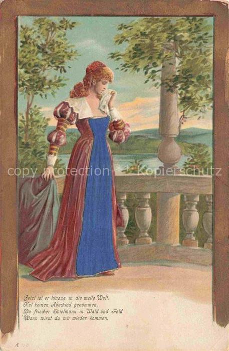 Trompeter von Saeckingen Scheffel Frau Abschid