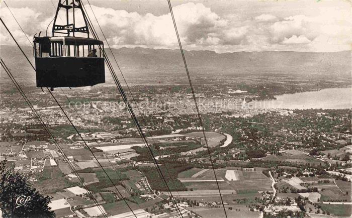 Seilbahn Cable-Car Telepherique Le Saleve Geneve