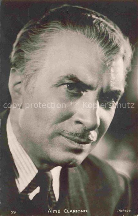 SchauspielerIN Actor Acteur Actrice Attore Attrice-- Aime Clariond