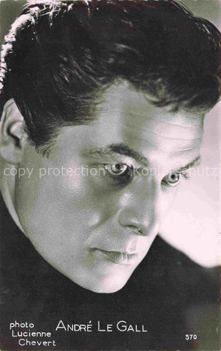 SchauspielerIN Actor Acteur Actrice Attore Attrice-- Andre Le Gall Photo Licinne