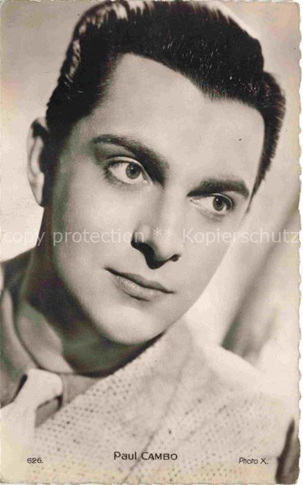 SchauspielerIN Actor Acteur Actrice Attore Attrice-- Paul Cambo