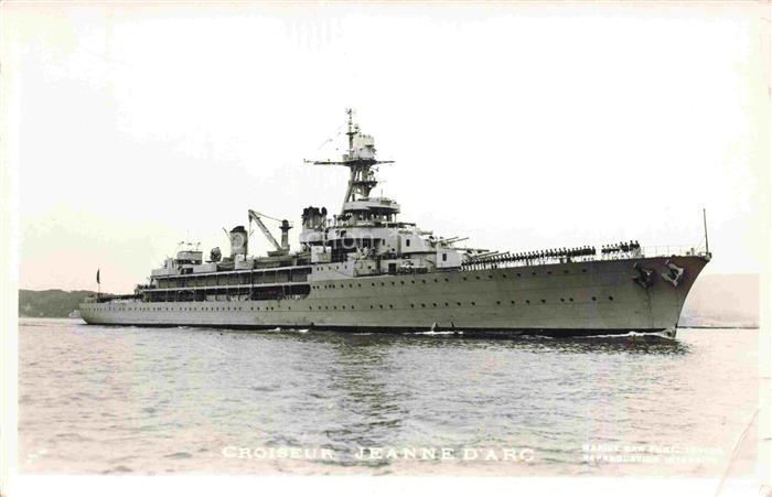 Marine  Warships France Crouseur Jeanne D Arc