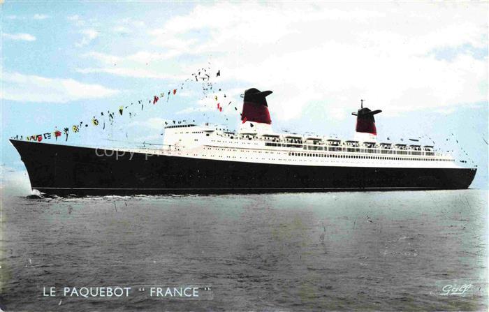 Dampfer Oceanliner Le Raquebot France Le Havre