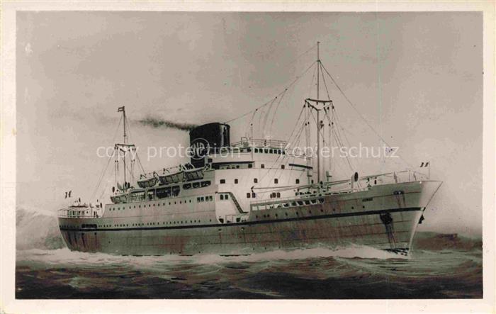 Schiffe Ships Navires Paquet ss Azrou