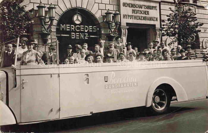 Bus Autobus Omnibus Berliner Rundfahrt Fridrich Lohrer