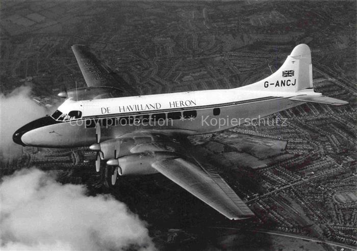 FLUGZEUGE ZIVIL Havilland Heron Nk 2 G-ANCJ