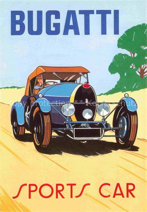 Autos Cars Voitures-- Bugatti Sport Car