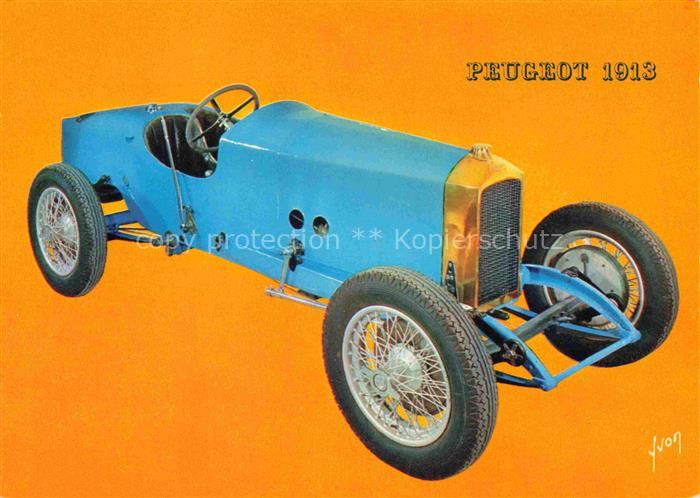 PEUGEOT Autos Cars Voitures-- 1913 Teuf Teuf Type Indianapolis