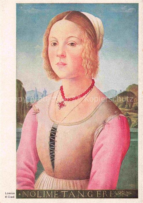 CREDI di Lorenza Kuenstlerkarte Nolime Tangere