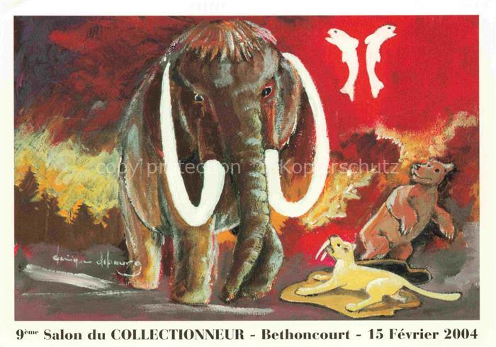 Dinosaurier Dinosaure Dinosauro Dinosaurio-- Salon du Collectionneur Bethoncourt