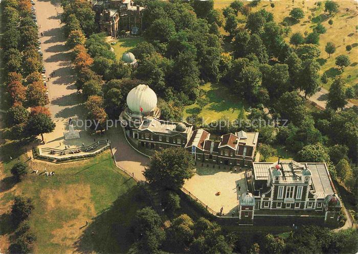 Observatorium Sternwarte Urania Old Royal Greenwich from the air